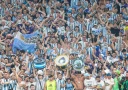 Фанаты Аргентины на стадионе празднуют вылет сборной Бразилии с ЧМ-2022