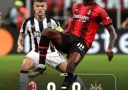 «Милан» не сумел переиграть «Ньюкасл», несмотря на 25 ударов по воротам.
