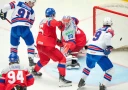 Сборная США встретится с командой Финляндии в четвертьфинале чемпионата мира по хоккею.
