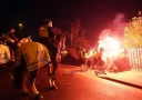 Конфликт с фанатами Легии Варшавы на стадионе Вилла Парк: четыре полицейских пострадали