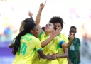 Женская футбольная сборная Бразилии одержала победу над командой Нигерии на Олимпийских играх-2024.