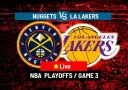 Игра 2 плей-офф НБА: Лос-Анджелес Лейкерс против Денвер Наггетс