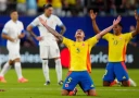 Колумбия поразила Уругвай и вышла в финал Кубка Америки, где встретится с Аргентиной.