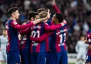 Френки де Йонг забивает 11 000-й гол "Барселоны" во время победы 4:0 над "Хетафе"
