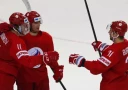 Сборная России по хоккею реабилитировалась после проигрыша со Словакией, и на классе обыграла сборную Дании!!!