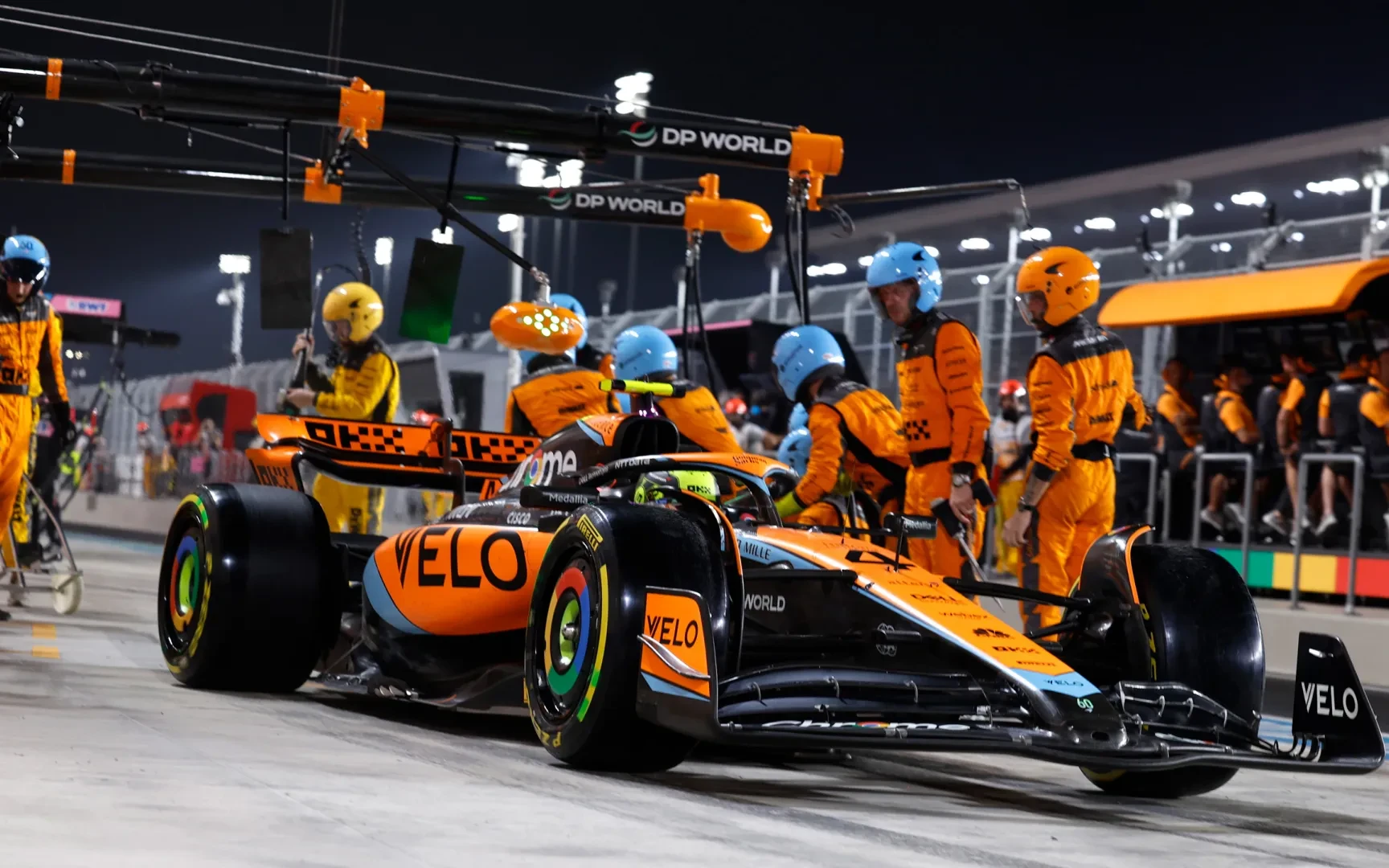 Самый быстрый пит‑стоп в истории Формулы‑1: рекорд McLaren 1,80 с (Катар‑2023)