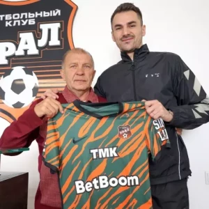 Бегич продолжит карьеру в «Урале». Весной он приостановил контракт с «Рубином»