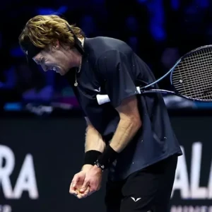 Дмитриева объяснила нервный срыв Рублёва на Итоговом турнире ATP в Турине