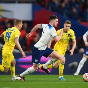 Сборная Англии обыграла Украину в матче отбора на Евро-2024
