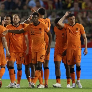 Нидерланды минимально обыграли Бельгию благодаря голу ван Дейка