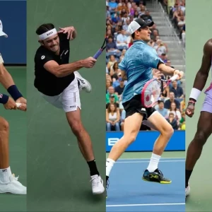 Четыре американские звезды впервые в истории достигли 1/8 финала US Open
