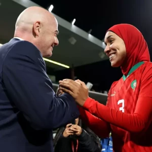 Президент ФИФА выразил личные поздравления футболистке в хиджабе с ее выходом в плей-офф ЧМ-2023