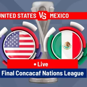 Матч США против Мексики в финале Наций Лиги
