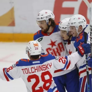 СКА победил ЦСКА в хоккейном матче КХЛ