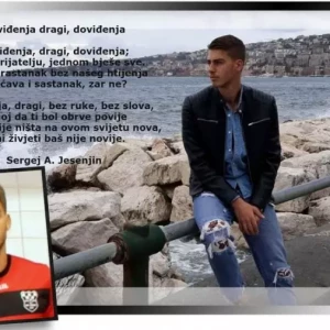В Хорватии умер 23-летний футболист. Клуб простился с ним стихотворением Есенина