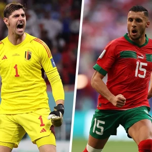 Бельгия неожиданно проиграла Марокко, которая неожиданно заменила вратаря