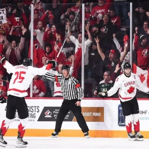 Сборная Канады обыграла Чехию в овертайме и выиграла золото МЧМ-2023