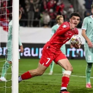 Белорусская сборная сильно приблизилась к победе над Швейцарией в квалификационном матче Евро-2024.