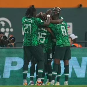 Матч четвертьфинала Кубка африканских наций завершился победой сборной Нигерии благодаря голу Лукмена над командой Анголы.