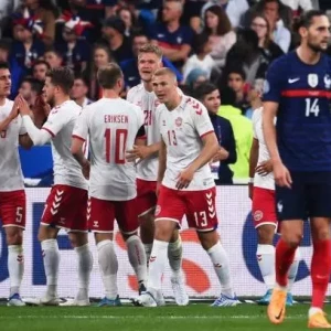 Дания одержала волевую победу над Францией в Лиге наций
