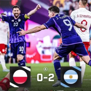 Аргентина обыграла Польшу, хотя Месси не забил с пенальти