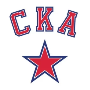СКА побеждает "Куньлунь" в матче КХЛ.