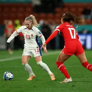 Швейцария и Норвегия сыграли вничью в матче женского ЧМ-2023