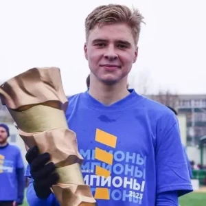 Даниил Зорин стал чемпионом Беларуси в составе команды "Динамо" Минск.