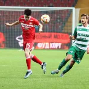Игрок команды "Ахмат" Тимофеев не заметил эпизод после первого гола в матче против "Спартака".
