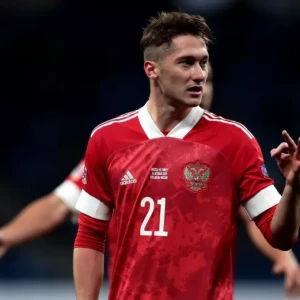 Гол в матче против Сербии забил полузащитник сборной России Антон Миранчук.