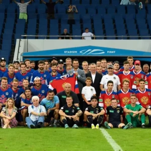 СКА, сборная России и «Сочи» присутствовали на футбольном матче РПЛ