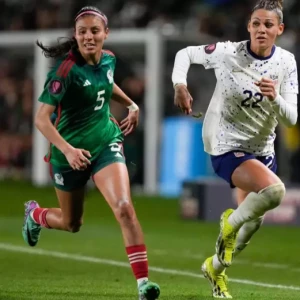Карли Ллойд высказывается о выступлении женской сборной США против Мексики: "Команда больше никого не пугает".