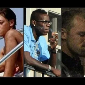 Топ-25 знаменитых футболистов пойманы за курением сигарет