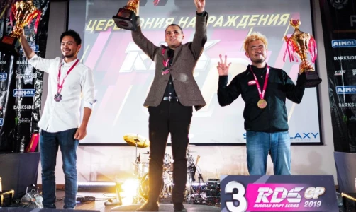 Атлет MOTUL Георгий Чивчян стал трехкратным чемпионом российской дрифт-серии