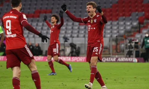 5 ключевых моментов победы Баварии над Вольфсбургом со счетом 4:0
