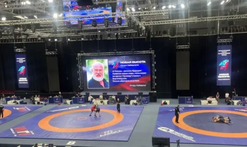 Определены финалисты турнира по греко-римской борьбе "Новая Высота Игоря Найвальта"