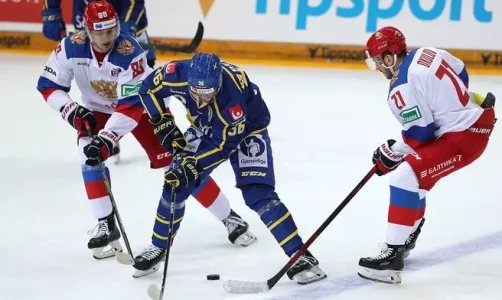Сборная России переиграла Швецию в первом матче Чешских игр