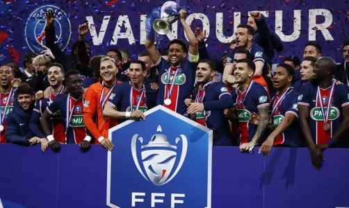 Футбол. Кубок Франции. ПСЖ выиграл первый трофей в сезоне.