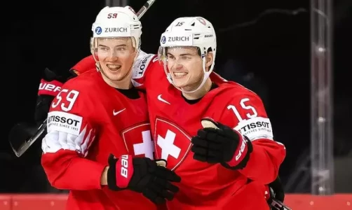 Швейцария разгромила Словакию в матче чемпионата мира, забросив восемь шайб