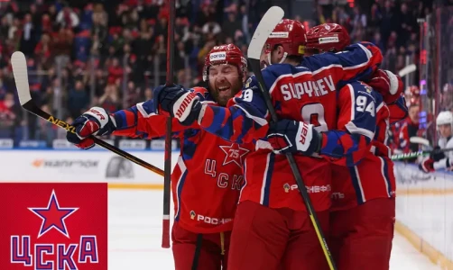 ЦСКА сражается за Кубок Гагарина!  Болеем за армейцев!