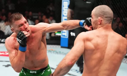 Дрикус Дю Плессис завоевывает чемпионство среднего веса, побеждает Шона Стрикленда в пятираундовом блокбастере UFC 297.
